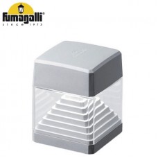 Φωτιστικό Απλίκα με Λάμπα LED 10W 230V 1200lm CCT Ρητίνης Γκρι IP55 Fumagalli Ester